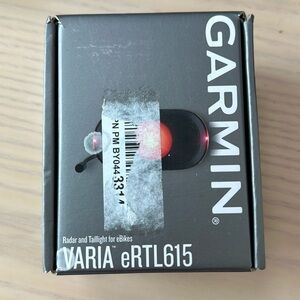 Brand New Garmin Varia eRTL615 Radar Tail Light - Never Used!